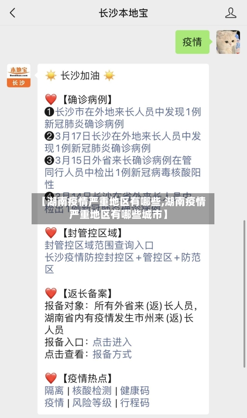 【湖南疫情严重地区有哪些,湖南疫情严重地区有哪些城市】